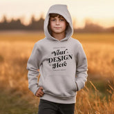 400 GSM 80% Cotton, 20% Polyester Kids Premium Pullover Hoddies
